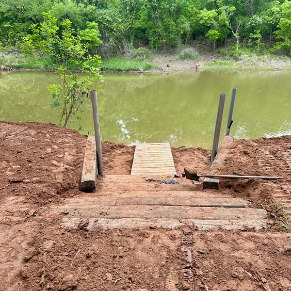 Pond Installation Dock Weatherford Tx Backyard Water Feature