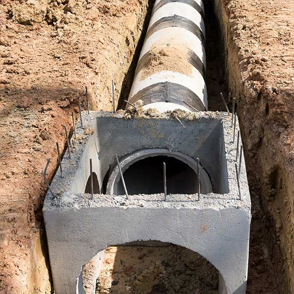 Utility Conduit Installation Hico Texas 3b Excavation And Dirt Work