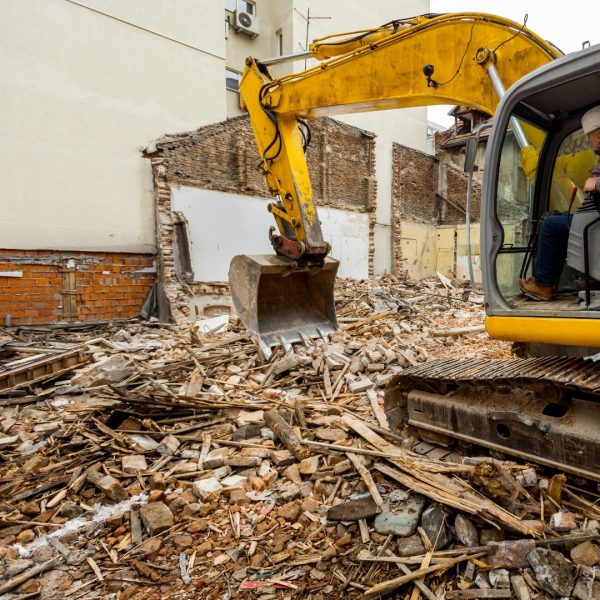 Commercial Building Tear Down Erath County Texas 3b Excavation