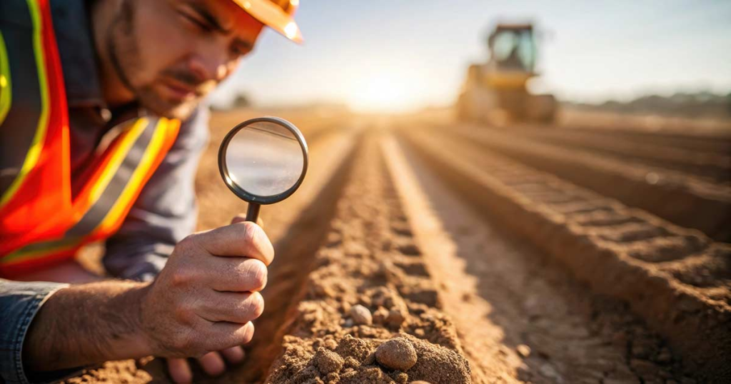 Evaluate Land Slope Soil Erath County Texas 3b Excavation