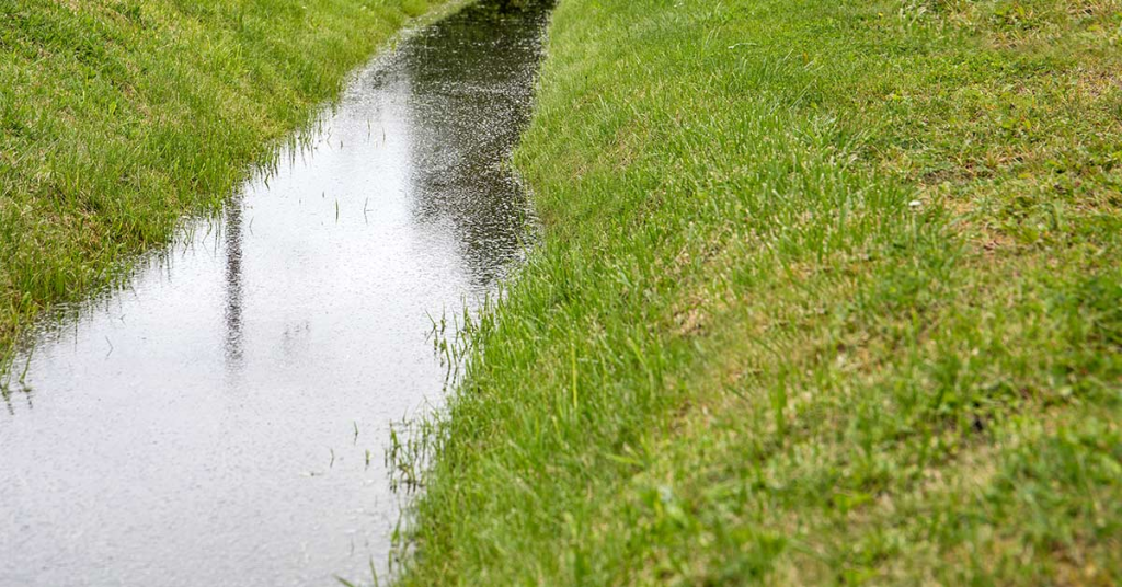 Ignoring Drainage Patterns Dirt Work Errors