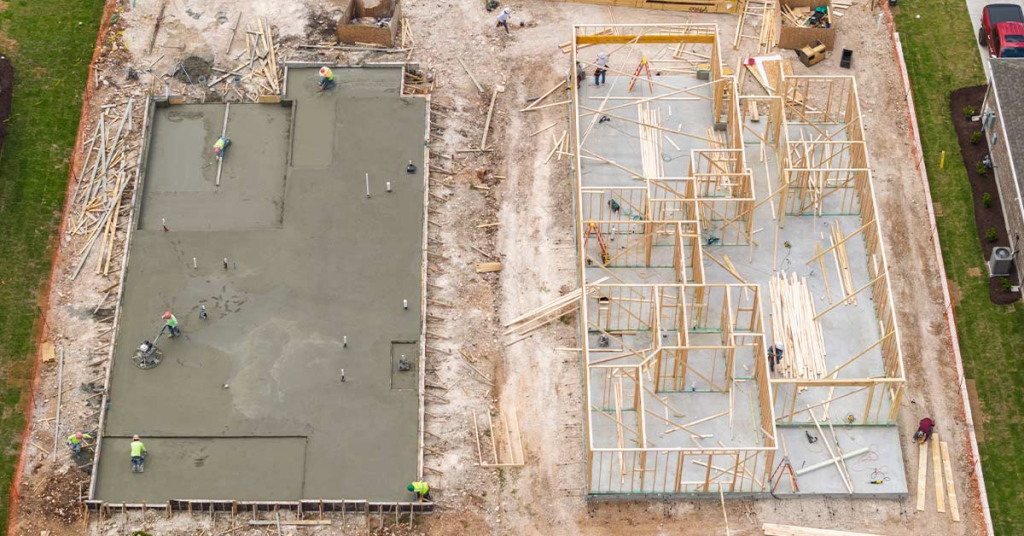 Barndominium Home Shop Concrete Slab North Texas