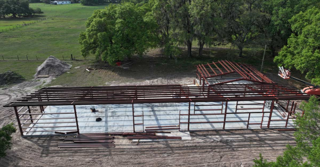 Barndominium Site Preparation And Concrete Slab